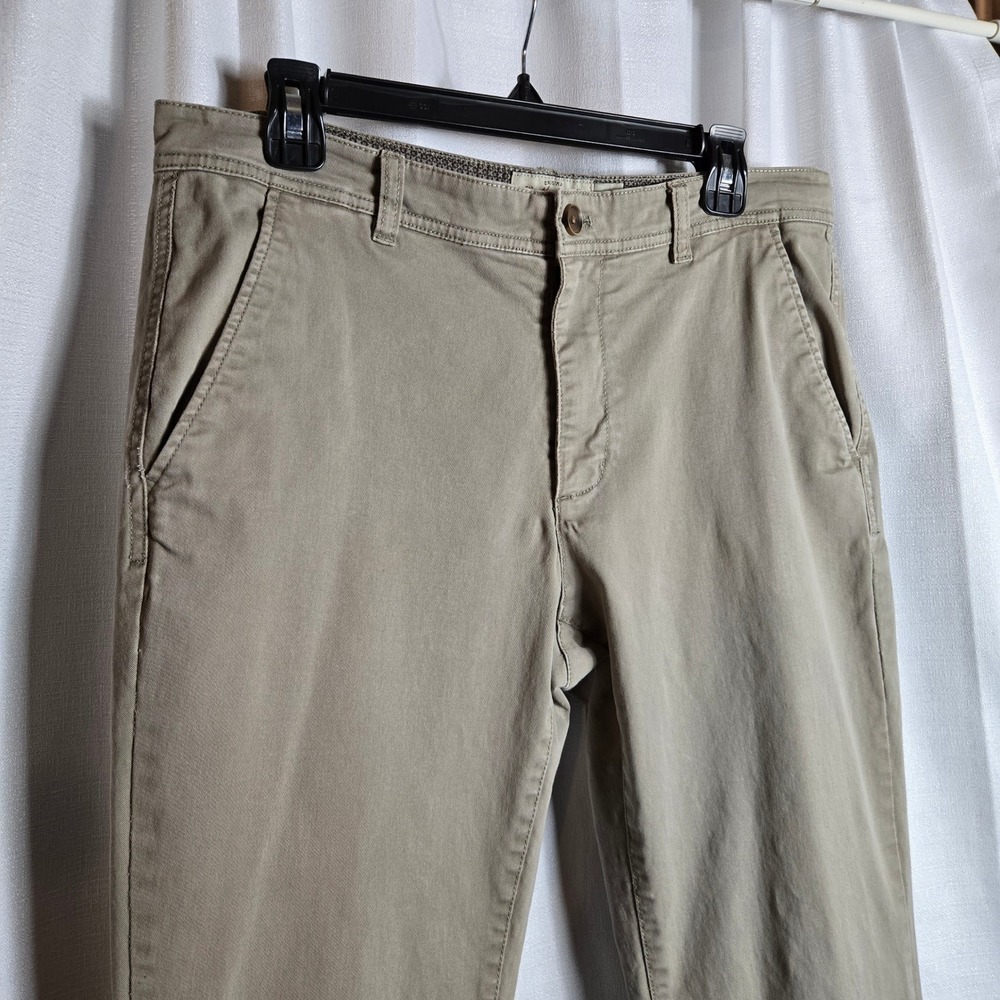 Weatherproof Vintage Men's Khaki Chino Pants Straight Fit Size 32x32